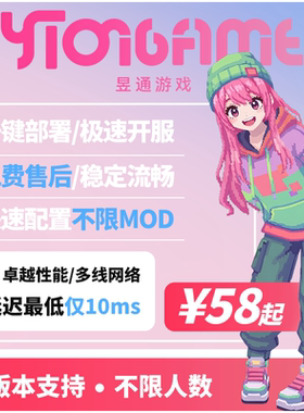 我的世界服务器Minecraft服务端MC整合包开服租赁出租Java版基岩