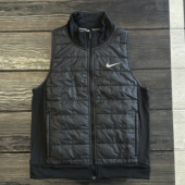 Nike 背心DD6085 耐克女子防风运动反光跑步训练保暖夹棉立领马甲