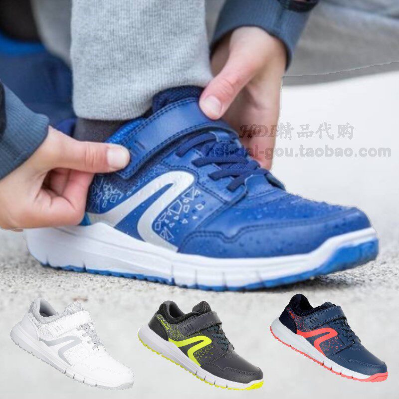 迪卡侬newfeel儿童宝宝秋冬步行运动鞋轻便防泼水软底休闲健走鞋