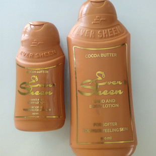 灯笼可可乳液全身可用滋润保湿 lotion 嫩肤美bai抗皱 sheen even