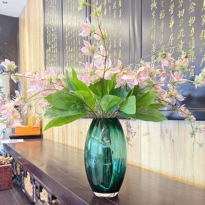 碧影高颜值大花瓶简约现代轻奢艺术插花器高档酒店客厅