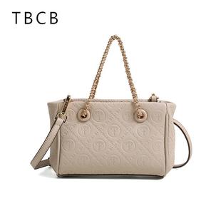 TBCB【11】春季秋冬新款百搭气质单肩斜跨包链条托特包轻奢时尚