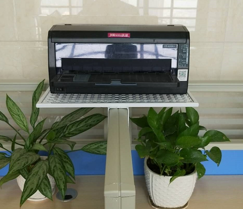 铁艺t字工位电话机文件办公桌