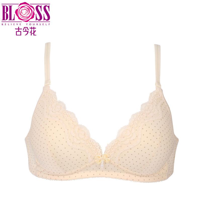 古今花少女圆点薄款定型文胸