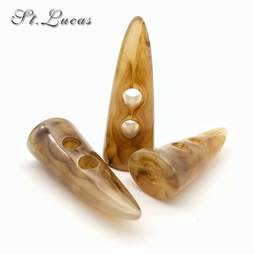 树脂牛角扣高档女大衣扣毛衣扣子