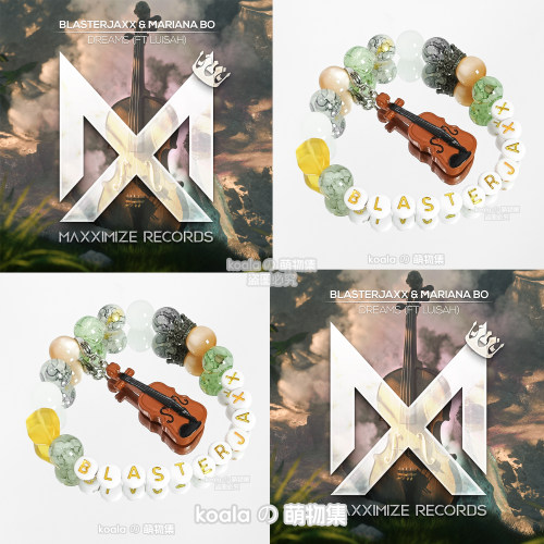Blasterjaxx手链爆破组合Dreams电音节kandi手串专辑VAC可定制DIY