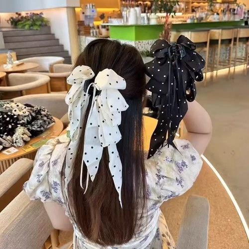 26度晚风韩系ins风蕾丝花边发夹女后脑勺盘发抓夹鲨鱼夹子头饰