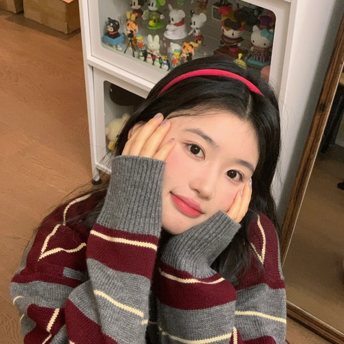 26度晚风圣诞新年氛围感细发箍气质高级压发洗脸头箍韩系简约发饰