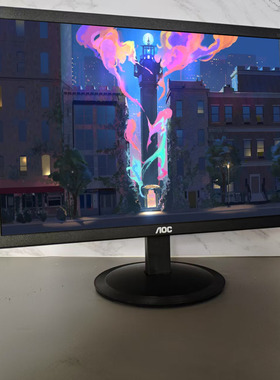 19.5寸原装AOCi2080显示屏1440*900直面屏护眼支持VGA接口