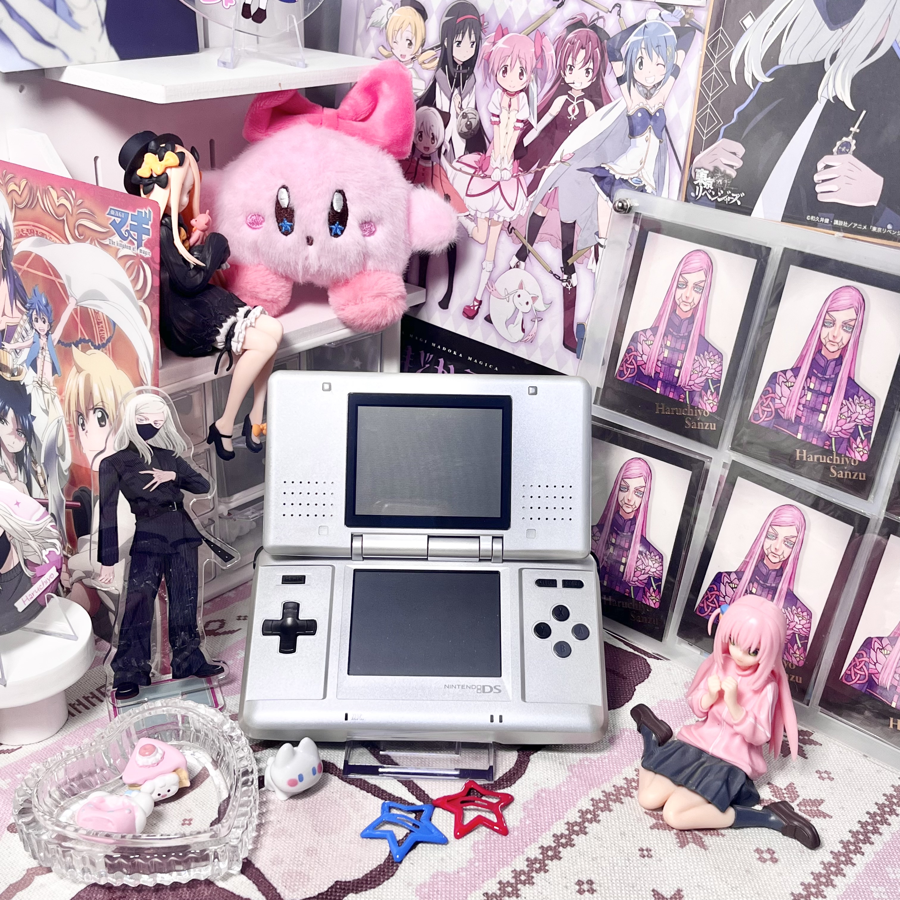 银色黑色NDS饭盒机 任天堂游戏机 中古原装机+换壳机 厚机支持GBA