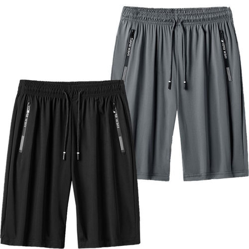 清仓捡漏短裤男夏季冰丝五分裤运动休闲跑步宽松速干沙滩大码中裤