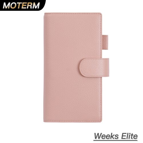 Moterm简约风weeks定页真皮书衣
