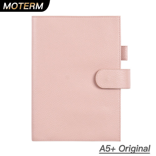 moterm定页A5+牛皮荔枝纹手账本