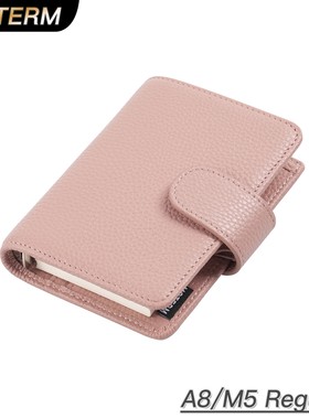 Moterm Regular A8 / M5 五环迷你活页手帐头层牛皮手账记事本