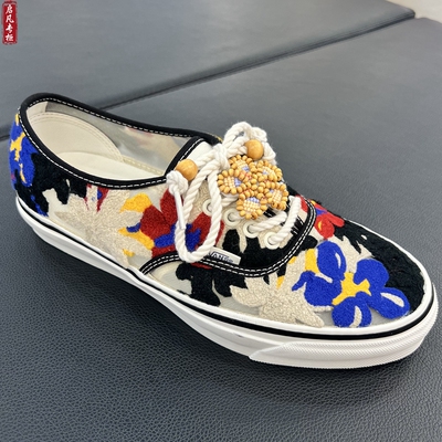 VansPremiumAuthentic针织花朵