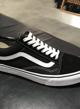 现货启凡VANS范斯经典款黑白低帮OS男女鞋板鞋帆布鞋VN000D3HY28