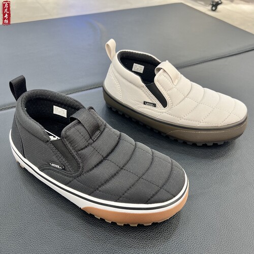 VANS冬季保暖面包鞋休闲鞋