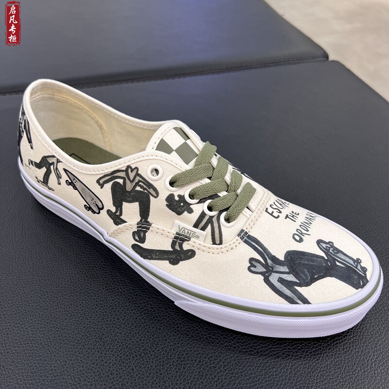 VANS亚洲艺术联盟男女同款帆布鞋