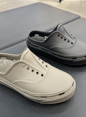 Vans Authentic Foam Mule春夏透气休闲鞋凉鞋洞洞鞋VN000EJ9BLK
