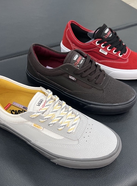 Vans Curren Caples皮质低帮男女专业滑板鞋VN000D85Y52 D85DRB