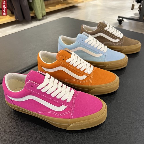 新款VANS OLD SKOOL生胶底男女休闲板鞋VN000D56YLZ CAU 0E0 52K