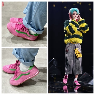 鹿晗同款VANS Super Lowpro低帮男女板鞋VN000E89YG4/VN000E89GH7