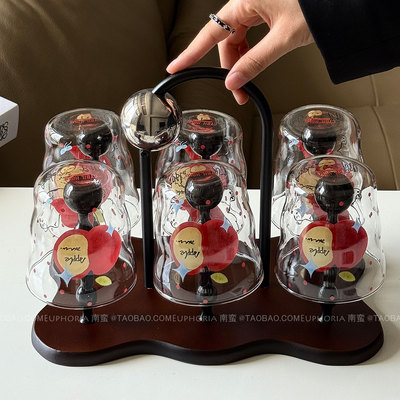 喝水杯套装杯具茶杯果汁杯牛奶杯