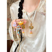 ［福禄香颂］新中式 毛衣链挂绳配饰 国风长款 宋锦元 宝葫芦项链女