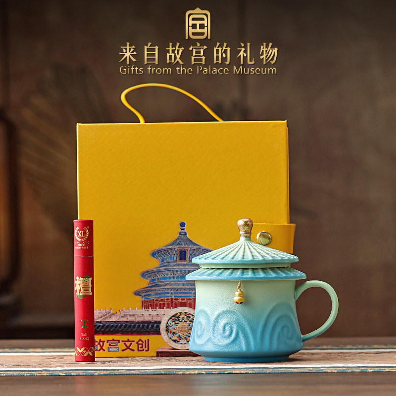 故宫天坛祈年咖啡杯礼盒送老师图片