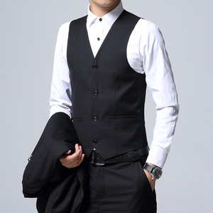 2021新款男修身西服套装宴会礼服商务休闲西装三件套TZ1902P170图片