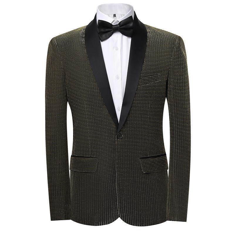 新郎西服男士西装套修身结婚礼服商务休闲帅气西装男X41特P100,男装西服,星座1217-2