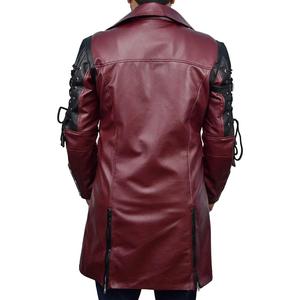 男士万圣节中世纪服装蒸汽朋克哥特风皮衣外套W0012特P160图片