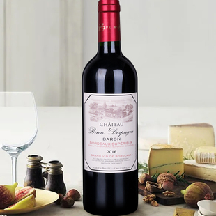 法国超级波尔多柏黛丝男爵干红葡萄酒750ml