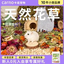 卡诺仓鼠花草垫料玉米芯尿砂四季造景用品金丝熊生活专用刨花木屑