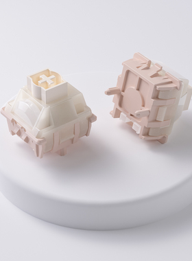 薄荷糖雷兹轴R2封底HIFI磁轴POM磁铁轴心PC外壳客制化适磁轴键盘