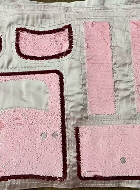 25k粉色黑色亮片CF20