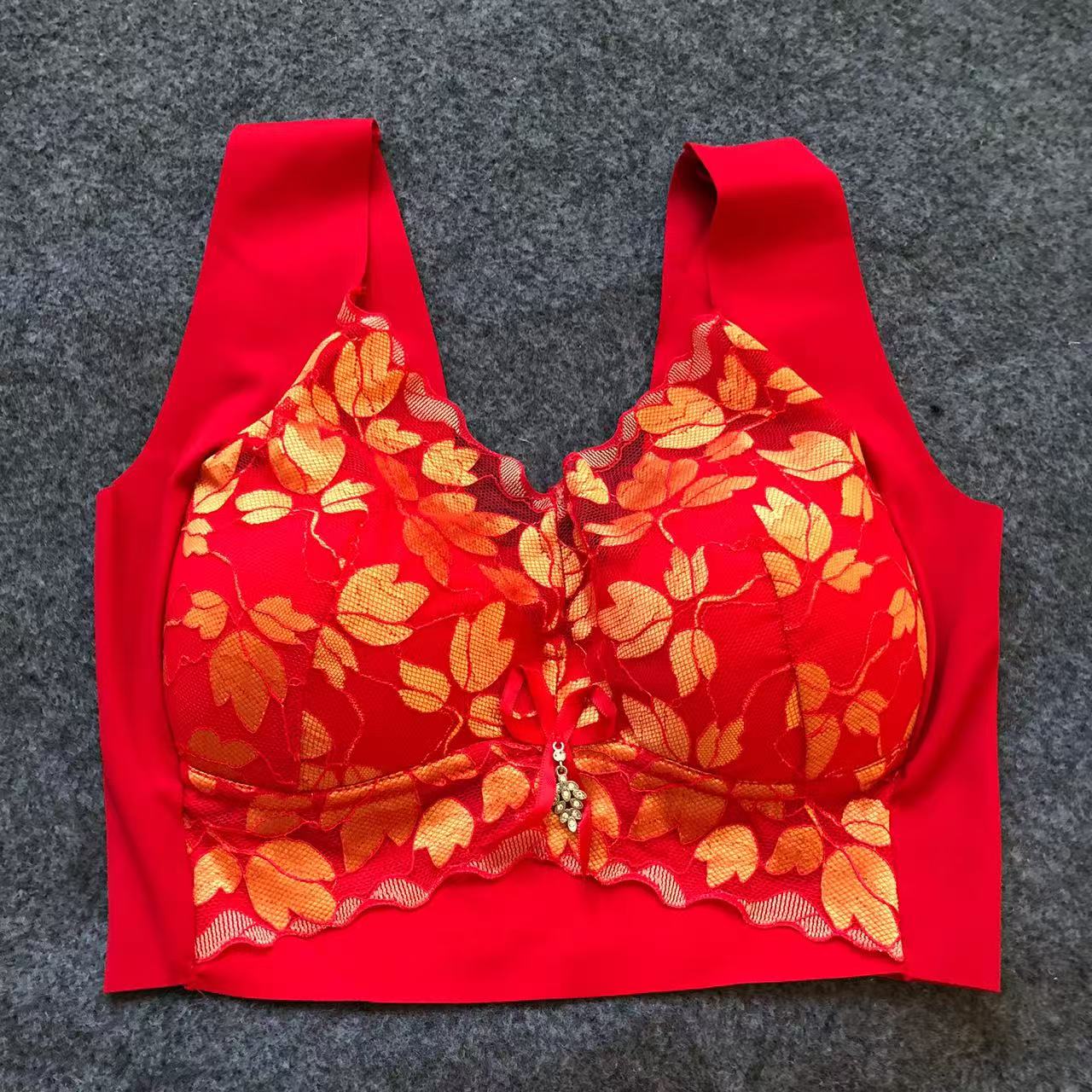 上托收副乳文胸罩美背心抹胸