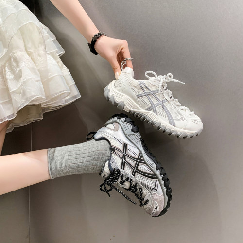 【履述先生】溯行~复古运动机能户外运动鞋老爹鞋女做旧休闲鞋潮