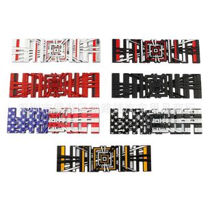 适用于特斯拉车标Model3/Y/S/X后尾标 PLAID改装3D立体外饰金属贴