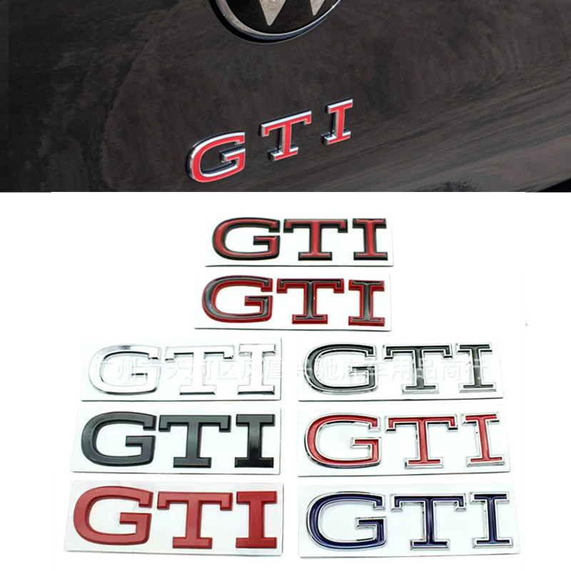 大众GTI车贴标尾标车身贴标改装