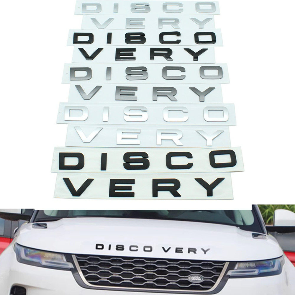 路虎发现345神行者2运动版disco very机盖标改装车标英文字母车贴