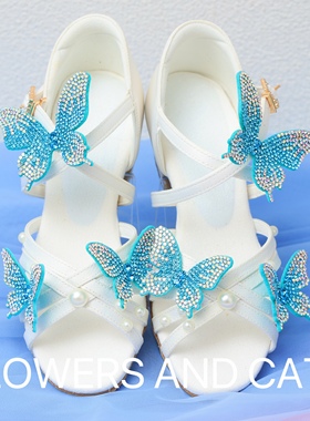 拉丁舞鞋女童儿童白色专业女孩软底夏季少儿新款舞蹈初学者跳舞鞋