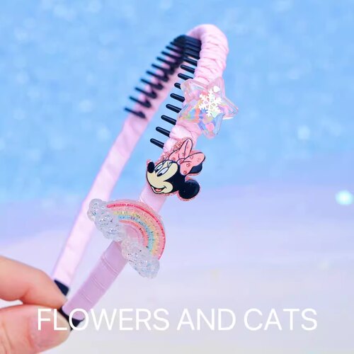 flowersandcats粉头箍儿童女童