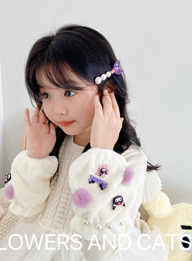 儿童袖套女童迪士尼爱莎公主冰雪公主宝宝小孩防脏防水画画春夏紫