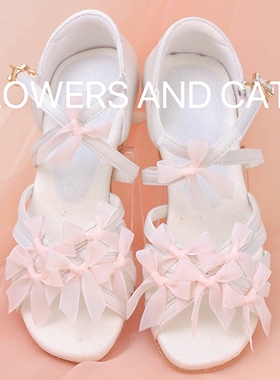 拉丁舞鞋女童儿童白色专业女孩软底夏季少儿新款舞蹈初学者跳舞鞋