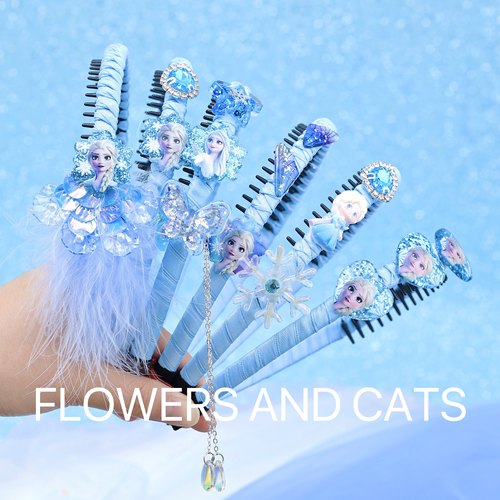 发叉头饰flowersandca公主女童