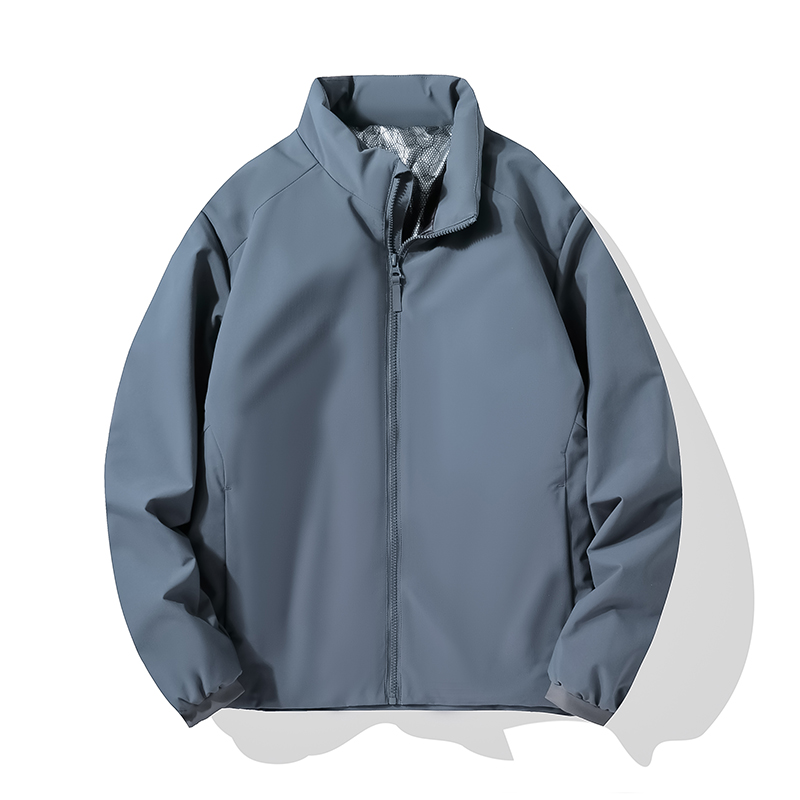 高品质男士立领棉衣棉服石墨烯发热保暖开衫长袖防风防水透气防寒