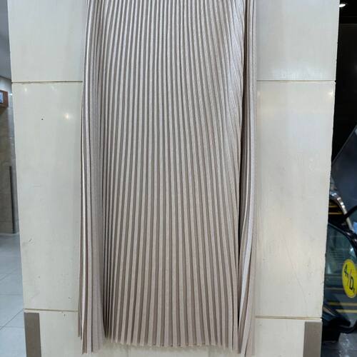 小艺欧货女装2026春季高腰百褶半身裙垂感显瘦中长款压褶裙2607H