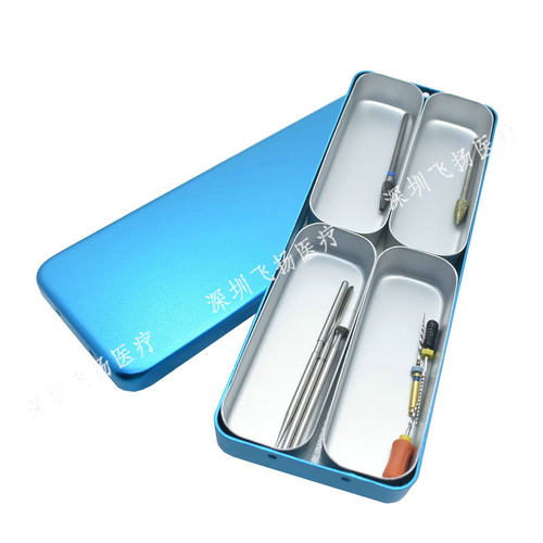 牙科四格车针磨头扩大针消毒盒