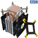 AVC 6铜管CPU散热器1366双路服务器主板 X58 X79 2011CPU风扇1700